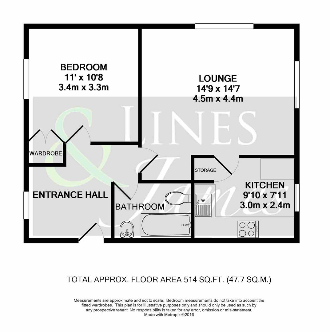 Floorplan for Abbotsbury Court, Horsham